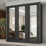 1183-Guarda-Roupa-Casal-3-Portas-Doha-1-Gaveteiro-3-Espelhos-Carraro-Preto-Touch_01