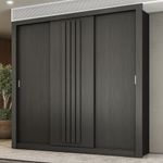 1183-Guarda_Roupa_Casal_3_Portas_1_Gaveteiro_Doha_Carraro_Preto_Touch_01