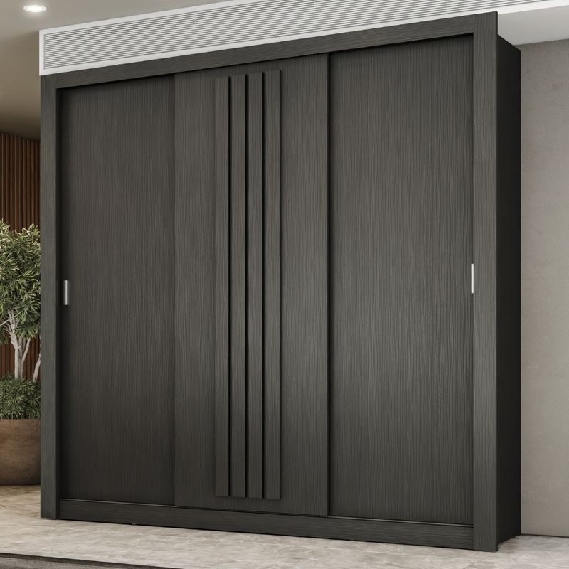 1183-Guarda_Roupa_Casal_3_Portas_1_Gaveteiro_Doha_Carraro_Preto_Touch_01