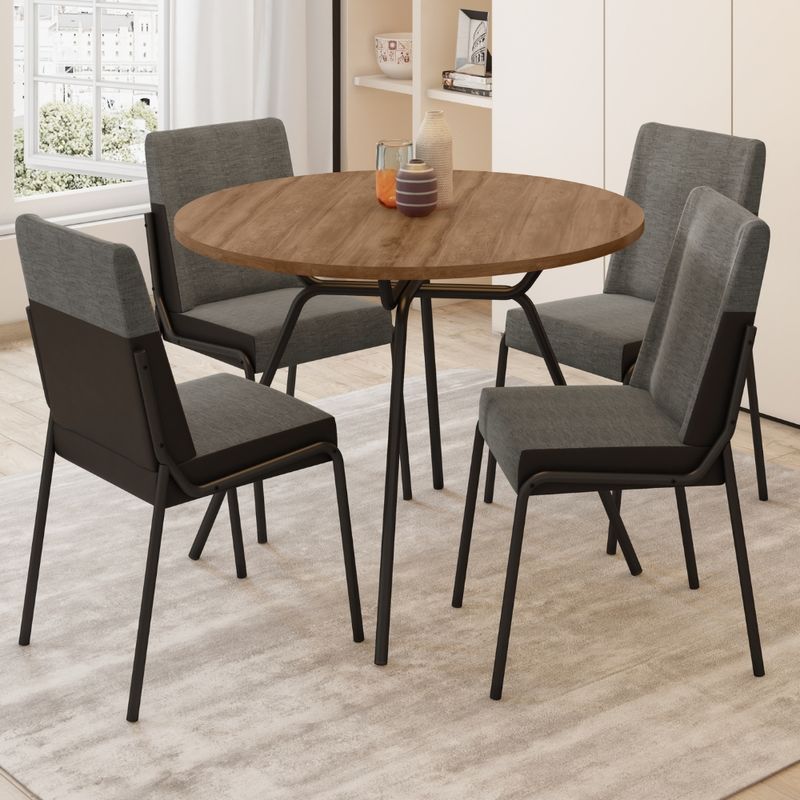 Conjunto-Sala-de-Jantar-4-Cadeiras-Verona-Carraro-Freijo-Grafite-Preto-01