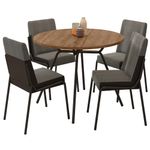 Conjunto-Sala-de-Jantar-4-Cadeiras-Verona-Carraro-Freijo-Grafite-Preto-01ML