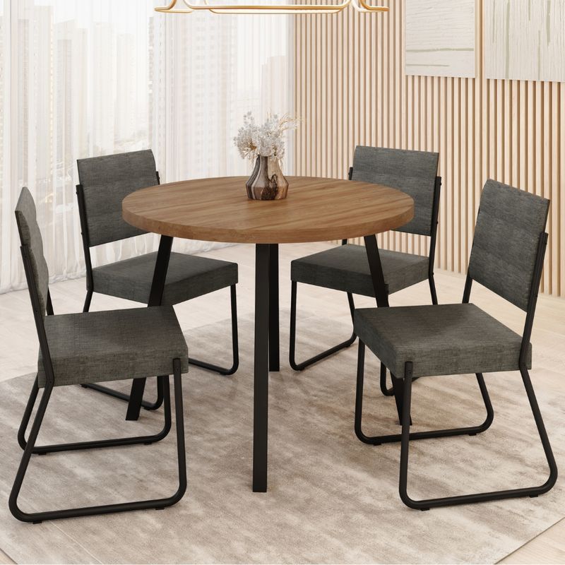 Conjunto-Sala-de-Jantar-4-Cadeiras-Dalia-Carraro-Nogal-Grafite-Preto-01