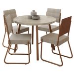 Conjunto-Sala-de-Jantar-4-Cadeiras-Dalia-Carraro-Petra-Areia-Rose-01ML