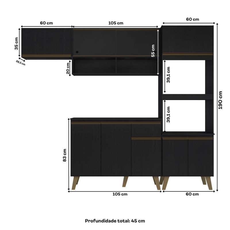 Armario-de-Cozinha-Completa-c-Balcao-Atlanta-Prime-Carraro-Preto-Touch-04