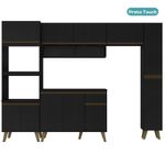 Armario-de-Cozinha-Completa-c-Balcao-Atlanta-Prime-Carraro-Preto-Fosco--3-