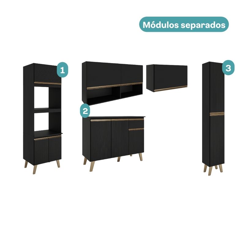 Armario-de-Cozinha-Completa-c-Balcao-Atlanta-Prime-Carraro-Preto-Fosco--4-