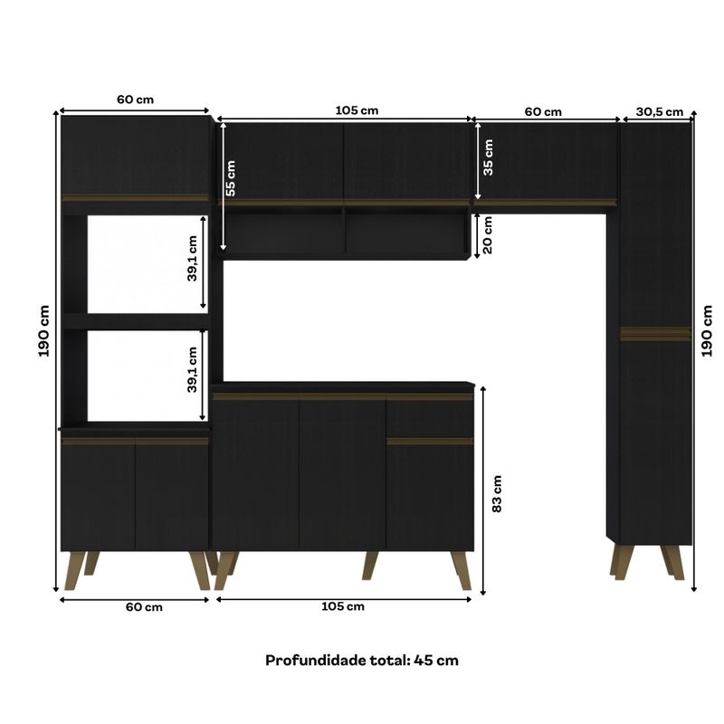 Armario-de-Cozinha-Completa-c-Balcao-Atlanta-Prime-Carraro-Preto-Fosco--5-