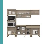 Armario-de-Cozinha-Completa-c-Balcao-Atlanta-Prime-Carraro-Preto-Touch -5-