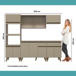 Armario-de-Cozinha-Completa-c-Balcao-Atlanta-Prime-Carraro-Preto-Touch -6-