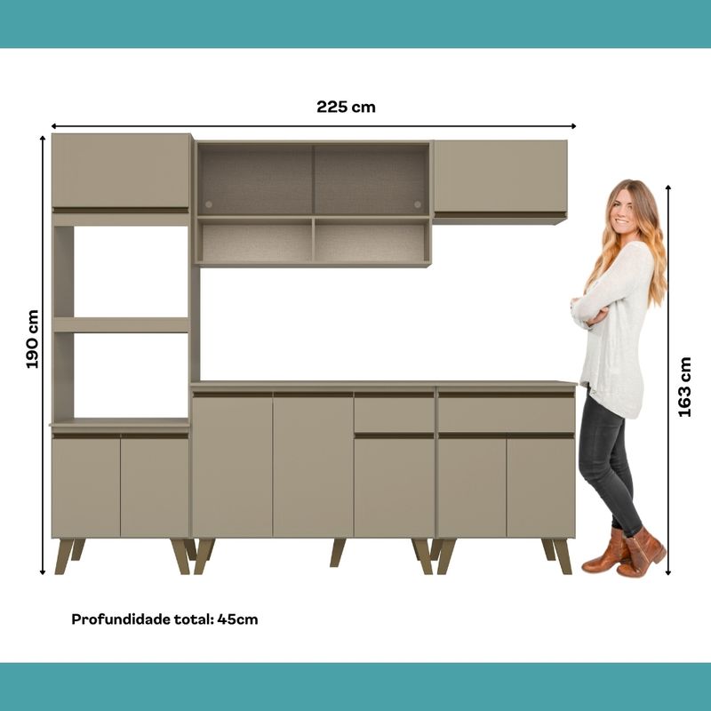 Armario-de-Cozinha-Completa-c-Balcao-Atlanta-Prime-Carraro-Preto-Touch -6-