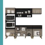 Armario-de-Cozinha-Completa-c-Balcao-Atlanta-Prime-Carraro-Preto-Touch -5-