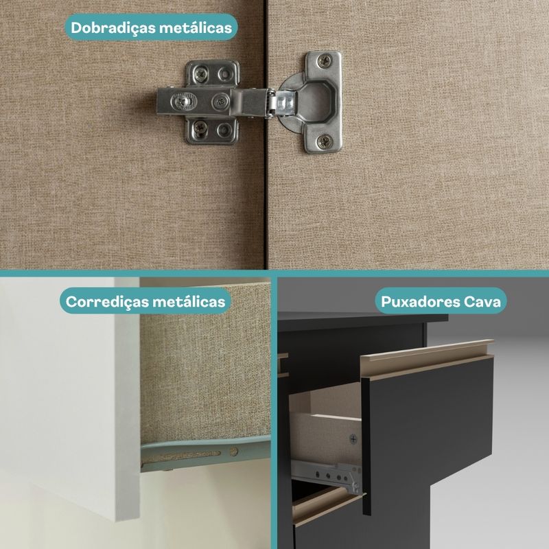 Armario-de-Cozinha-Completa-c-Balcao-Atlanta-Prime-Carraro-Preto-Touch -8-