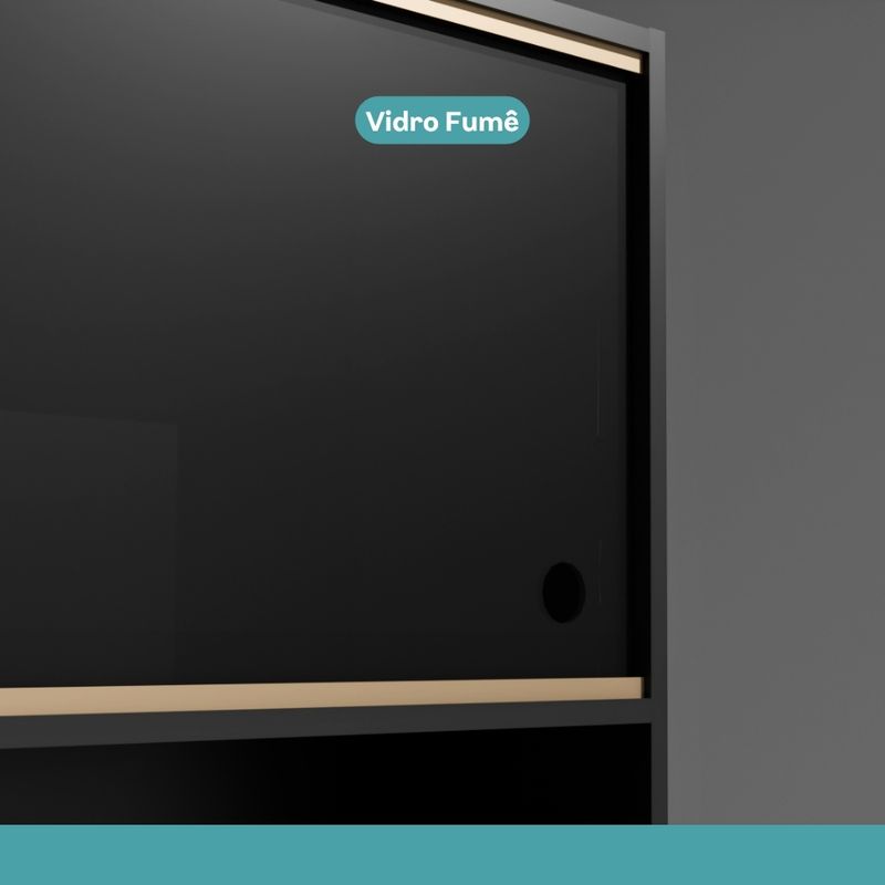 Armario-de-Cozinha-Completa-c-Balcao-Atlanta-Prime-Carraro-Preto-Touch -9-