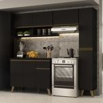 Armario-de-Cozinha-Completa-c-Balcao-Atlanta-Slim-Carraro-Preto-Touch-01