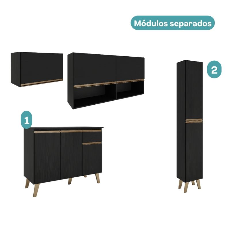 Armario-de-Cozinha-Completa-c-Balcao-Atlanta-Slim-Carraro-Preto-Touch-03