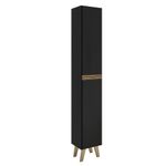 Paneleiro-2-Portas-3-Prateleiras-Atlanta-Carraro-Preto-Touch-01-ML