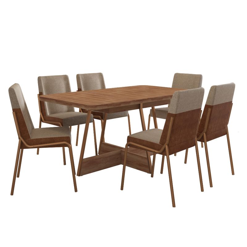 Conjunto_Sala_de_Jantar_6_Cadeiras_Boston_Carraro_Nogal_Rose_01ML