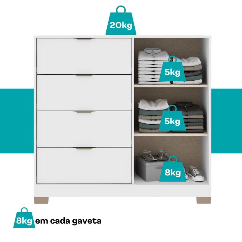Comoda-4-Gavetas-2-Portas-Carraro-Branco-05