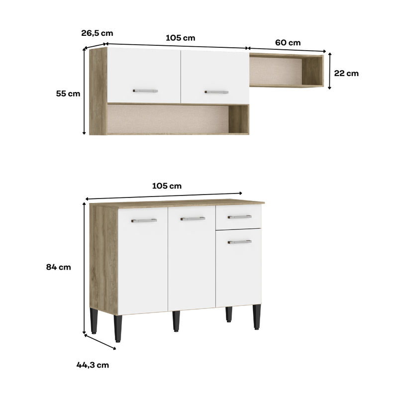 Armario-de-Cozinha-Compacta-com-Balcao-Arizona-Tiny-Carraro-Carvalho-com-Branco-04