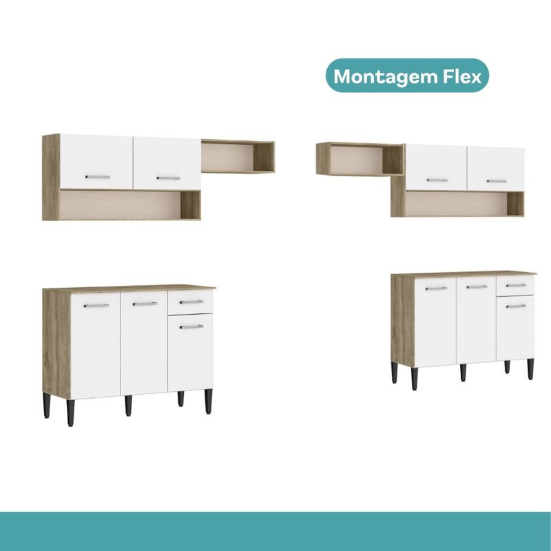 Armario-de-Cozinha-Compacta-Arizona-Tiny-Carraro-Carvalho-com-Branco
