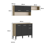 Armario-de-Cozinha-Compacta-com-Balcao-Arizona-Tiny-Carraro-Carvalho-com-Preto-04