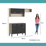 Armario-de-Cozinha-Compacta-com-Balcao-Arizona-Tiny-Carraro-Carvalho-com-Preto-06