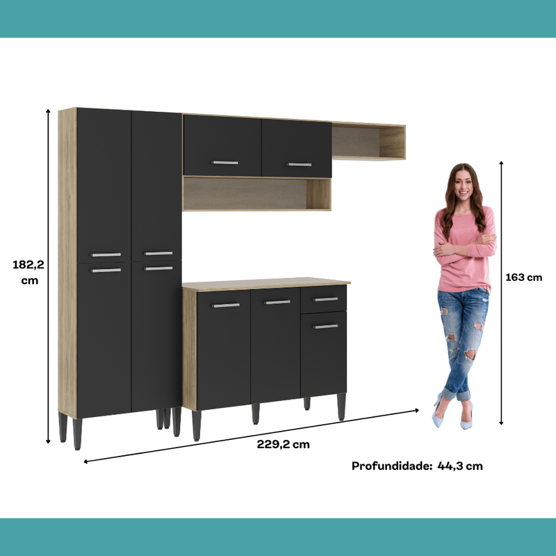 Armario-de-Cozinha-Compacta-com-Balcao-Arizona-Glam-Carraro-Carvalho-com-Preto_06