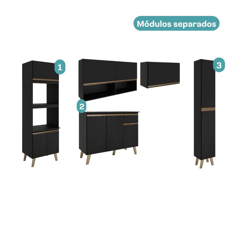 Armario-de-Cozinha-Completa-c-Balcao-Atlanta-Prime-Carraro-Preto-Fosco--4-