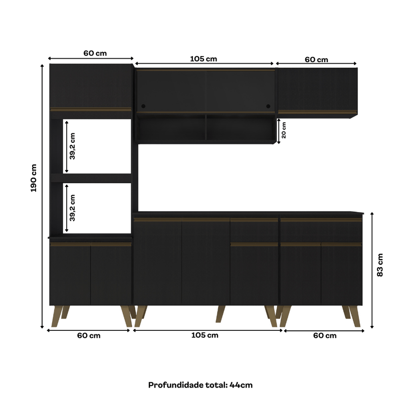 Armario-de-Cozinha-Completa-c-Balcao-Atlanta-Prime-Carraro-Preto-Touch-04