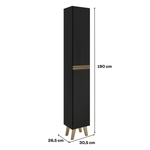 Paneleiro-2-Portas-3-Prateleiras-Atlanta-Carraro-Preto-Touch-03