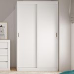 Guarda Roupa Infantil 2 Portas 2 Gav Branco Carraro Noah-1769012548421