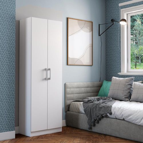 Armário Sapateira 2 Portas Branco Carraro