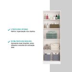 Armário Banheiro 2 Portas Branco Carraro-1769187905793