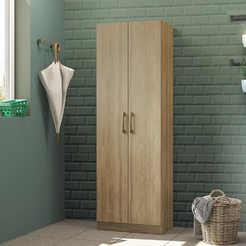 Armário Utilitário Organizador 2 Portas Noce Carraro-1769188337759