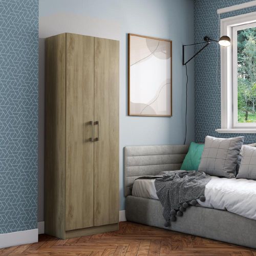 Armário Utilitário 626 Sapateira 2 Portas Noce Carraro